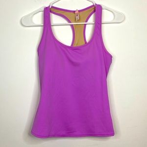 VICTORIA’S SECRET Pink Sleeveless Racer Back Athletic Tank Top Work Out